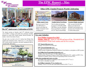 EPIC Report-May 2015