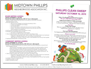Midtown Phillips Neighborhood Association News September 2015