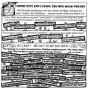 Community Education Trumps Bad Poetry