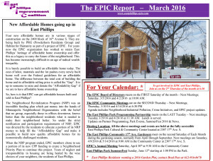 EPIC Report-March 2016
