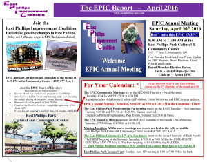 EPIC Report-April 2016
