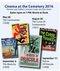 Cinema at the Cemetery 2016