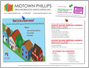 Midtown Phillips Neighborhood Association News August 2016