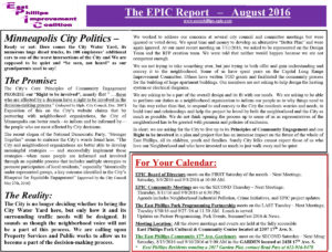 EPIC Report-August 2016