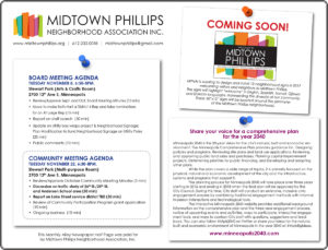 Midtown Phillips Neighborhood Association News November 2016