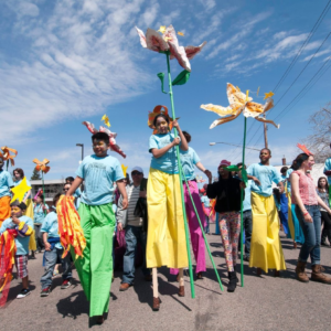 Meetings since Feb., thousands of Workshop hours in Apr. & May, donated materials & dollars all year = MayDay Parade & Park Pageant for tens of thousands of participants & viewers May 7th!