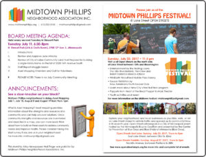 Midtown Phillips Neighborhood Association News-July 2017
