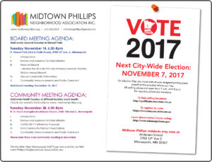 Midtown Phillips Neighborhood Association News-November 2017