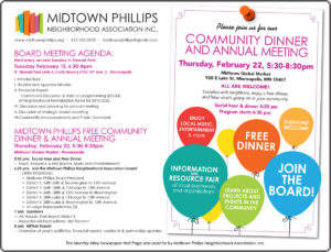 Midtown Phillips Neighborhood Association News-February 2018