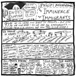 Dave’s Dumpster – The Imminence of Immigrants