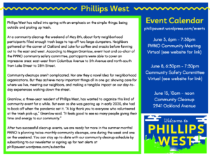 Phillips West Neighborhood Organization News