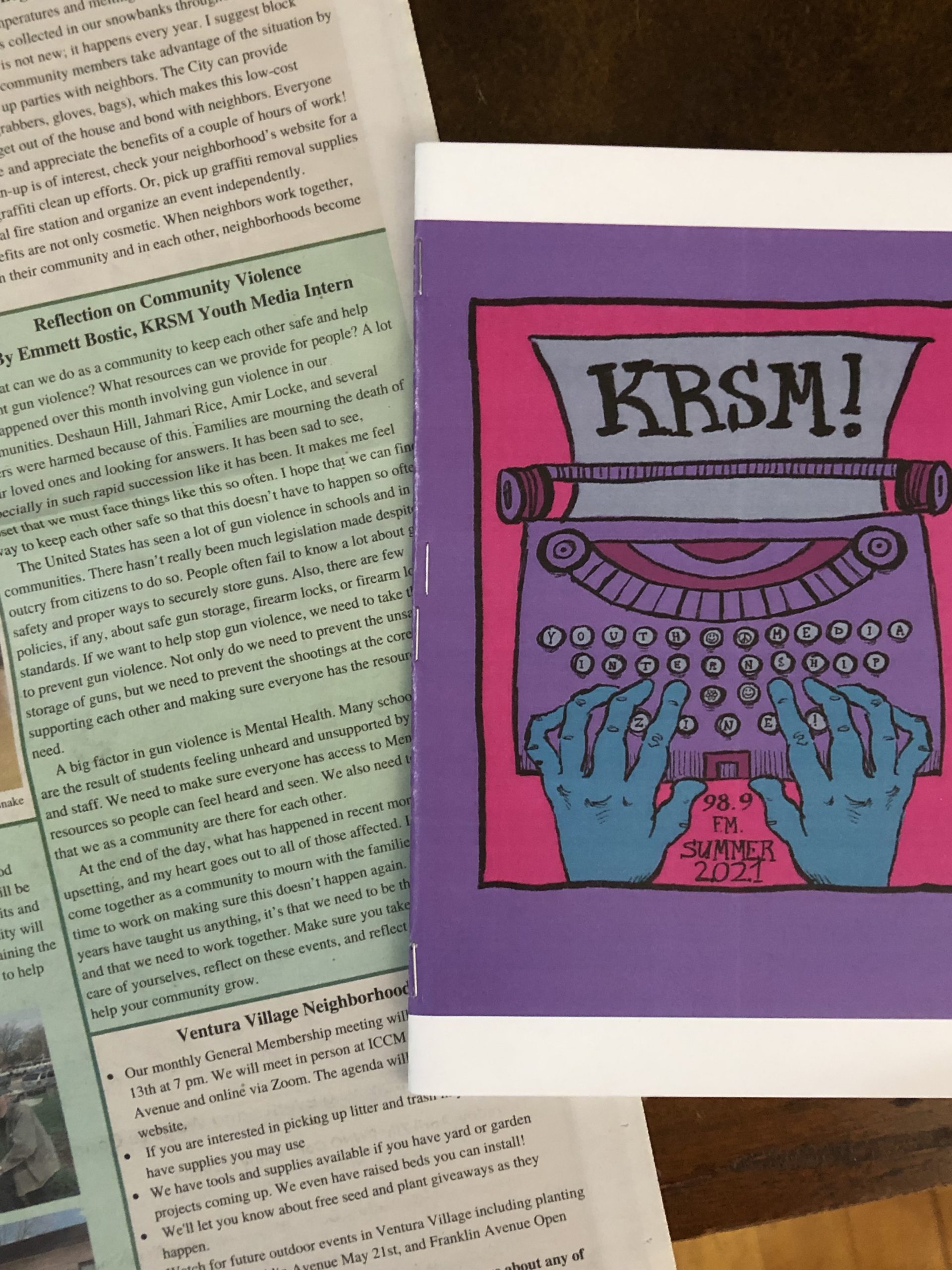 Introducing Emmett the alley Newspaper