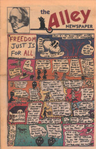 50 Years of the alley with 42 years of “Dave’s Dumpster” and “Spirit of Phillips” Cartoons